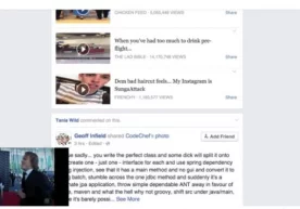 Facebook ижтимоий тармоғининг янгиликлар лентасидаги