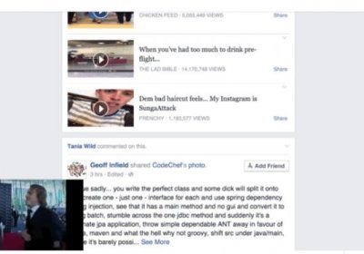 Facebook’да видеоларни "сузувчи" ойнада белгилаш имкони яратилди фото