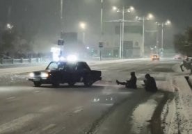 Тошкентда йўл ҳаракати қоидаларини бузган ва хавфли дрифт