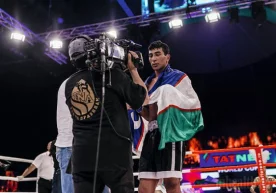 Ўзбекистонлик кикбоксчи Шер Мамазулунов TNA талқини бўйича