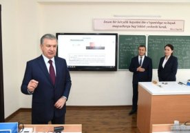 Фото: Президент матбуот хизмати Президент Фарғона