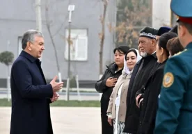 Cumhurbaşkanı Şavkat Mirziyoyev, Sirdaryo bölgesine