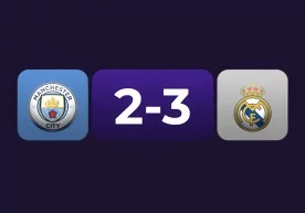 In the UEFA Champions League playoffs, Real Madrid pulled