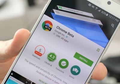 Chrome brauzerining Android ilovasida qidirish satrini pastga ko‘chirish mumkin bo‘ladi фото