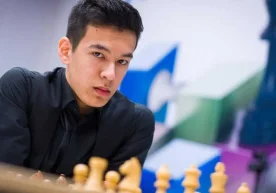 Ўзбекистонлик гроссмейстерлар Нодирбек Абдусатторов ва