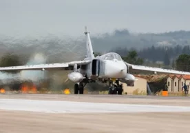 Россиянинг «Су-24» бомбардимончи самолёти Суриянинг