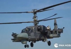 Ukraina Qurolli kuchlari punktlarining Ka-52 vertolyotlari bilan yakson qilinishi (video) фото