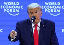 АҚШ президенти Доналд Трамп Давосда ўтаётган Жаҳон