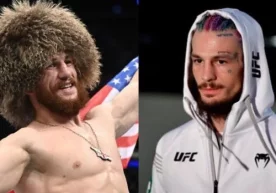 Грузиялик UFC жангчиси Мераб Двалишвили 2017 йилда UFC да