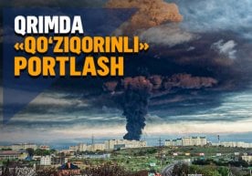 «Уман учун Худонинг жазоси». Қримдаги нефт омборидаги ёнғин ҳақида нималар маълум? фото