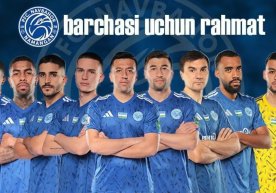 «Навбаҳор» футбол клуби матбуот хизмати жамоадан 9 нафар