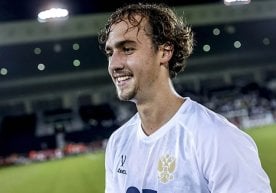 Россия миллий жамоаси ҳимоячиси Матвей Лукин BetBoom