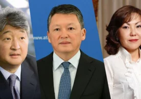Владимир Ким, Тимур Кулибаев ва Динара Кулибаева Forbes