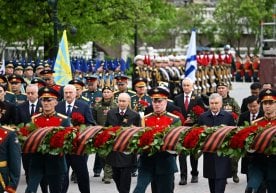 Foto: Pressedienst des Präsidenten von Usbekistan Am 9.