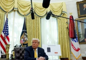 АҚШ президенти Дональд Трамп Владимир Путиннинг