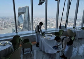 Хитойнинг Шанҳай шаҳрида дунёдаги энг баланд меҳмонхона