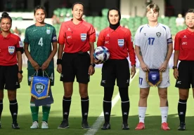 Котрина Кулбите бошчилигидаги Ўзбекистон аёллар терма