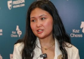 Шахмат бўйича уч карра жаҳон чемпиони Бибисора Ассубаева