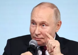 Россия президенти Владимир Путин Санкт-Петербургда бўлиб