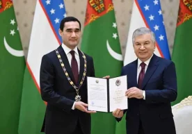 Туркманистон президенти Сердар Бердимуҳамедов