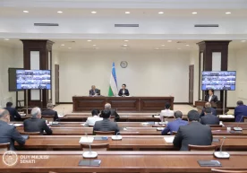 Олий Мажлис Сенати Кенгашининг мажлиси 12 октябрь куни