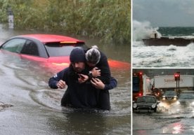 Fransiya va Italiyaga «Aleks» dovuli yopirildi: yo‘llar va ko‘priklar yuvilib ketmoqda (video) фото