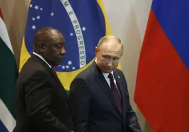 Фото: AP Россия Жанубий Африка президенти Сирил