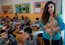 Фото: Корреспондент Туркиянинг Измир шаҳридаги бошланғич