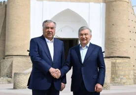 Ўзбекистон Президенти Шавкат Мирзиёев ва Тожикистон