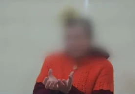 Фото: Кадр из видео Свекровь, убившая невестку в