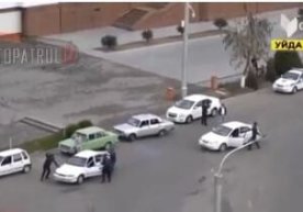 Namanganda YPX xodimlaridan qochishga uringan haydovchi qo‘lga olindi (video) фото