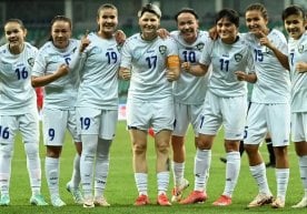 Ўзбекистон аёллар терма жамоаси Миллий футбол марказида