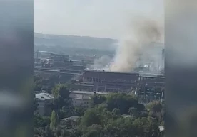 Фото: Видеодан кадр Интернетда Чирчиқ шаҳридаги комбинатда