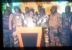 Foto: Videodan kadr Afrikada yangi harbiy to‘ntarish sodir