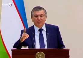 Шавкат Мирзиёев Наманган вилояти фаоллари билан бўлиб