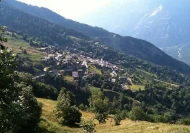 Швейцариянинг Вале кантони Альбинен қишлоғида шу йилнинг