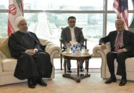 Eron prezidenti Hasan Ruhoniy musulmonlarning hozirgi