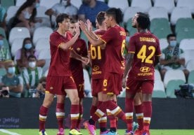 In Serie A Matchweek 25, Roma leads 1-0 against Parma at