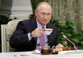 Путин МДҲ раҳбарларини қандай ноз-неъматлар билан меҳмон қилди? фото