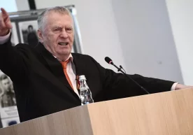 LDPR fraksiyasi rahbari Vladimir Jirinovskiy, erkak