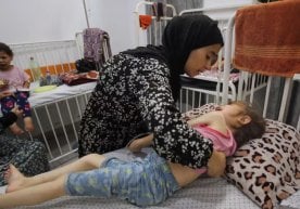 Ғазо шаҳридаги касалхонада Насма Аяд ожиз ҳолга келган