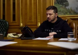 Foto: Reuters Ukraina prezidenti Vladimir Zelenskiy Oliy