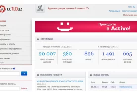 Миллий UZ зонасидаги доменлар сони 16 февраль куни 20