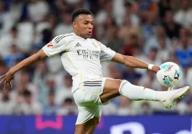 Real Madrid forward Kylian Mbappe has once again