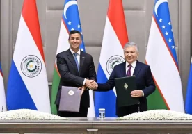 Ўзбекистон Президенти Шавкат Мирзиёев ва Парагвай