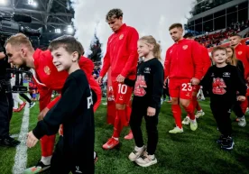 The friendly match between the national teams of Russia