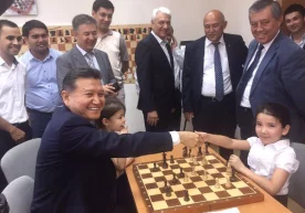 ФИДЕ президенти Кирсан Илюмжинов 16 июнь куни Тошкентга