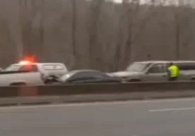 АҚШнинг Жоржия штатида 35 та автомобилнинг бир-бири билан