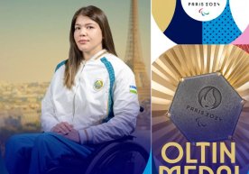 Paralimpiya. Jahon rekordini yangilagan Nurxon Qurbonova oltin medalni qo‘lga kiritdi фото