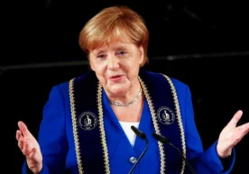 Foto: Reuters Germaniya kansleri Angela Merkel Leypsigdagi